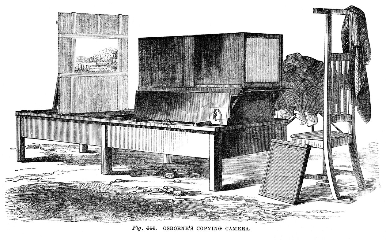 Aparat do kopiowania Osbornesa, 1866 r autorstwa Unbekannt