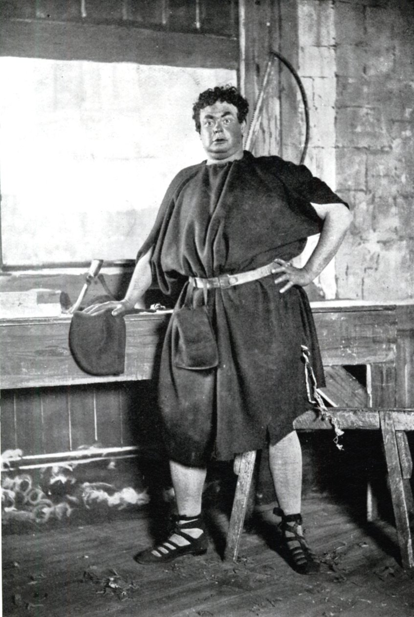 Oscar Asche 1871-1936, brytyjski aktor urodzony w Australii autorstwa Unbekannt