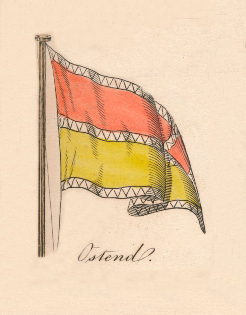 Ostenda, 1838 autorstwa Unbekannt