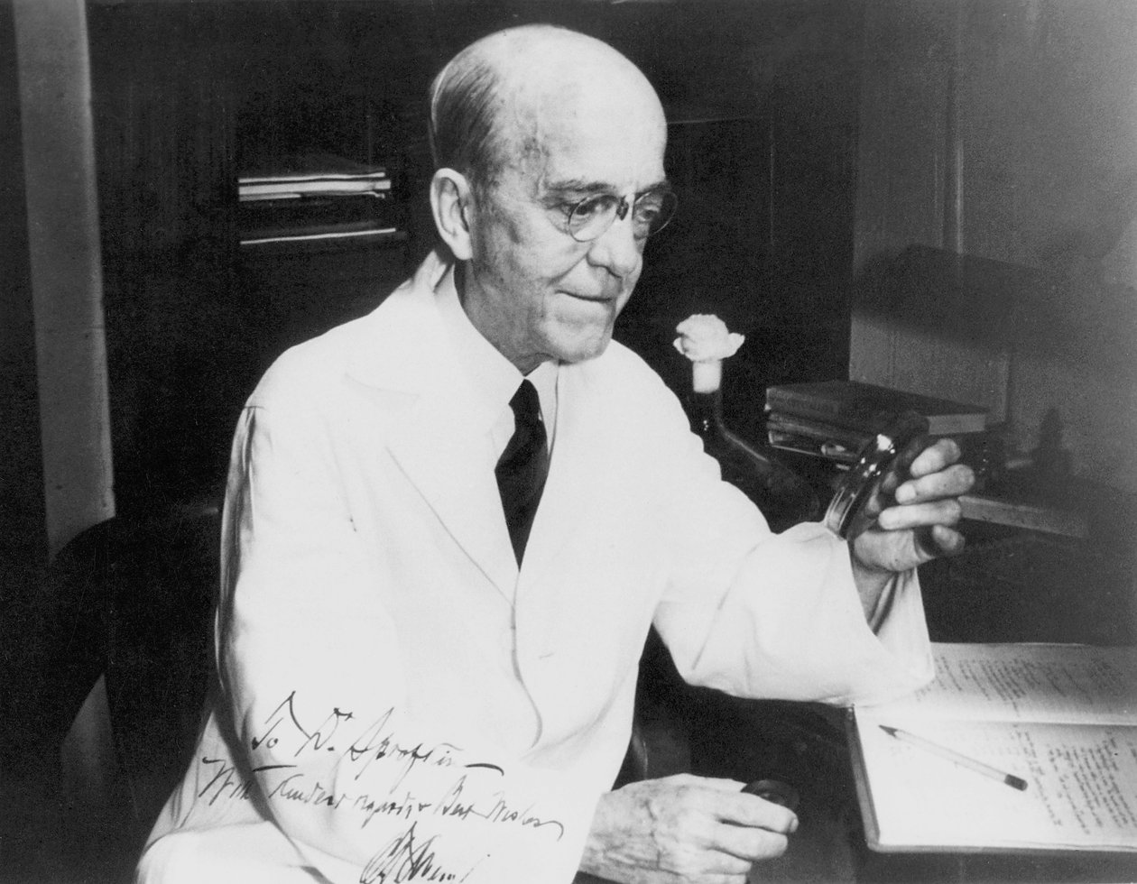 Oswald Theodore Avery, urodzony w Kanadzie amerykański bakteriolog i biolog molekularny autorstwa Unbekannt