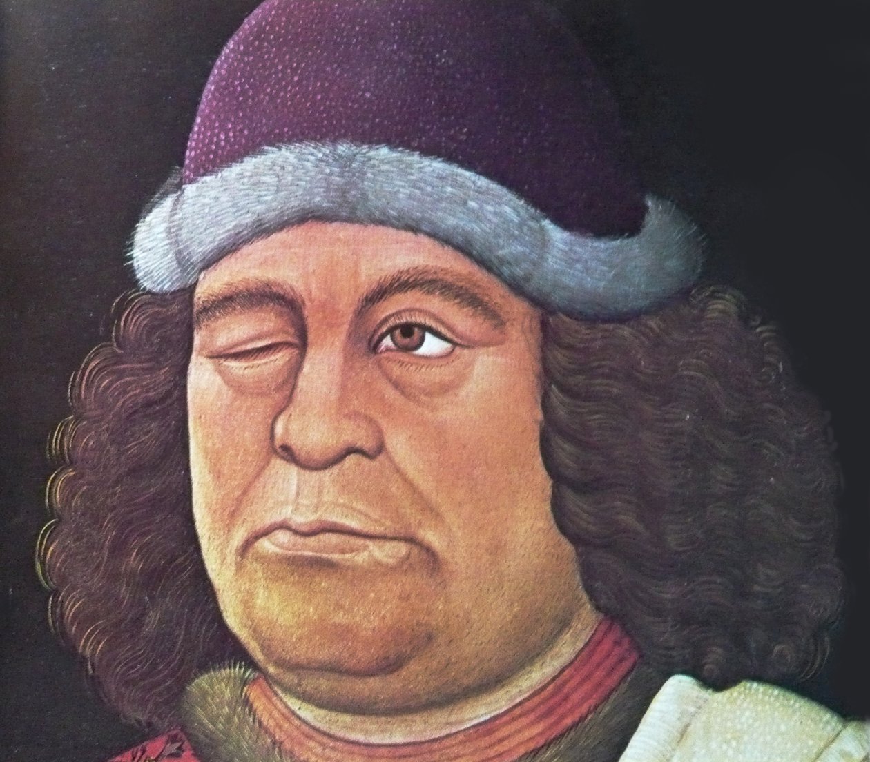 Detal Oswalda von Wolkensteina, lata 30. XX w. autorstwa Unbekannt