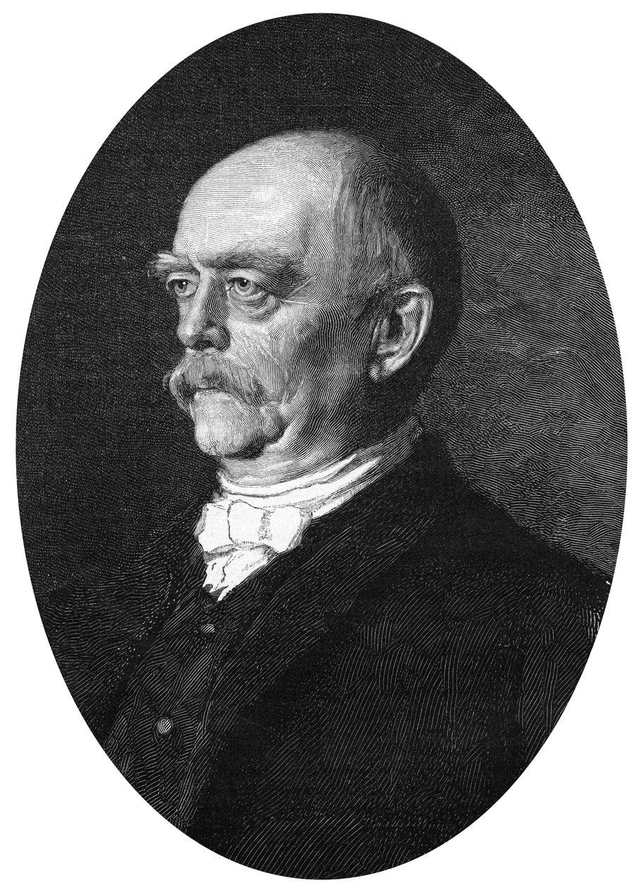 Otto von Bismarck, książę Lauenburg, niemiecki mąż stanu, 1900 autorstwa Unbekannt