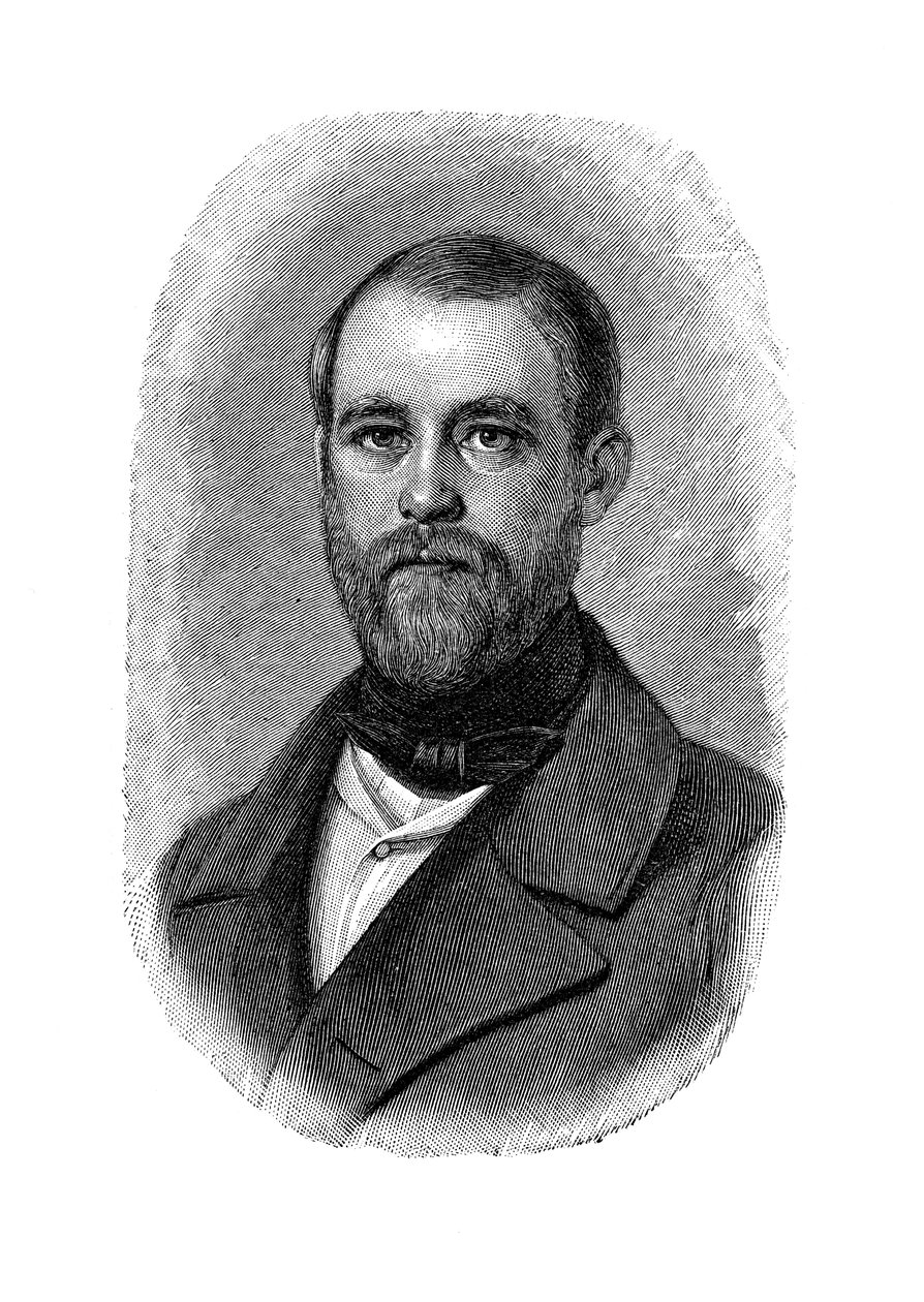 Otto von Bismarck niemiecki mąż stanu, kiedy konserwatywny zastępca i inspektor Dykes, 1850 autorstwa Unbekannt