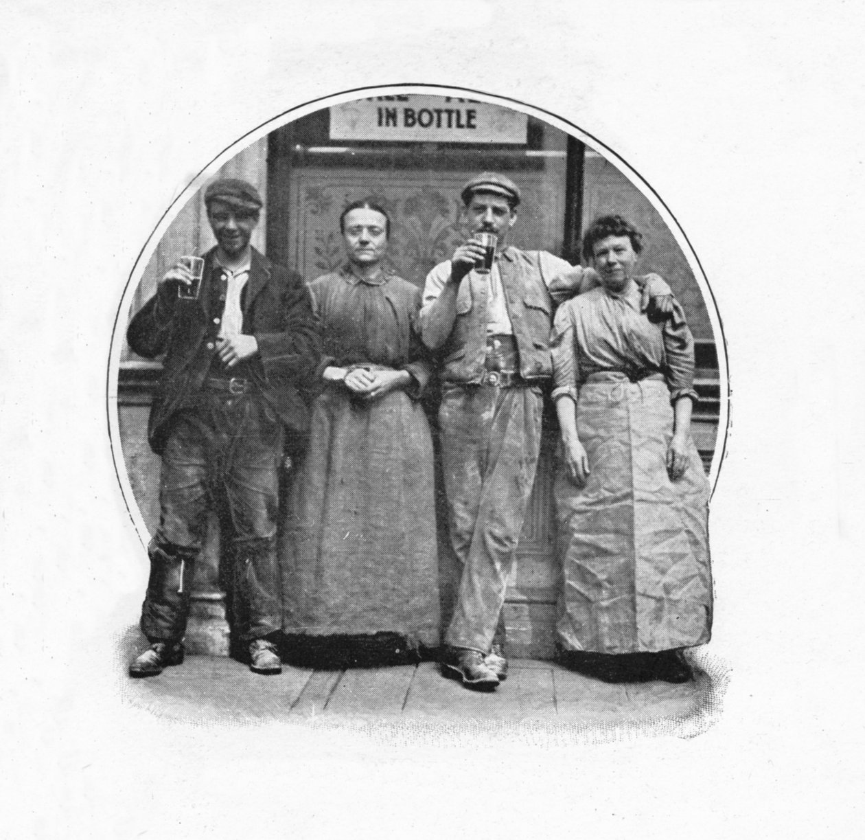 Przed domem publicznym, Londyn, ok. 1903 1903 r. autorstwa Unbekannt