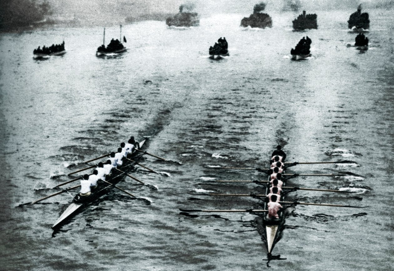 Oxford i Cambridge Boat Race, Londyn, 1926-1927. autorstwa Unbekannt
