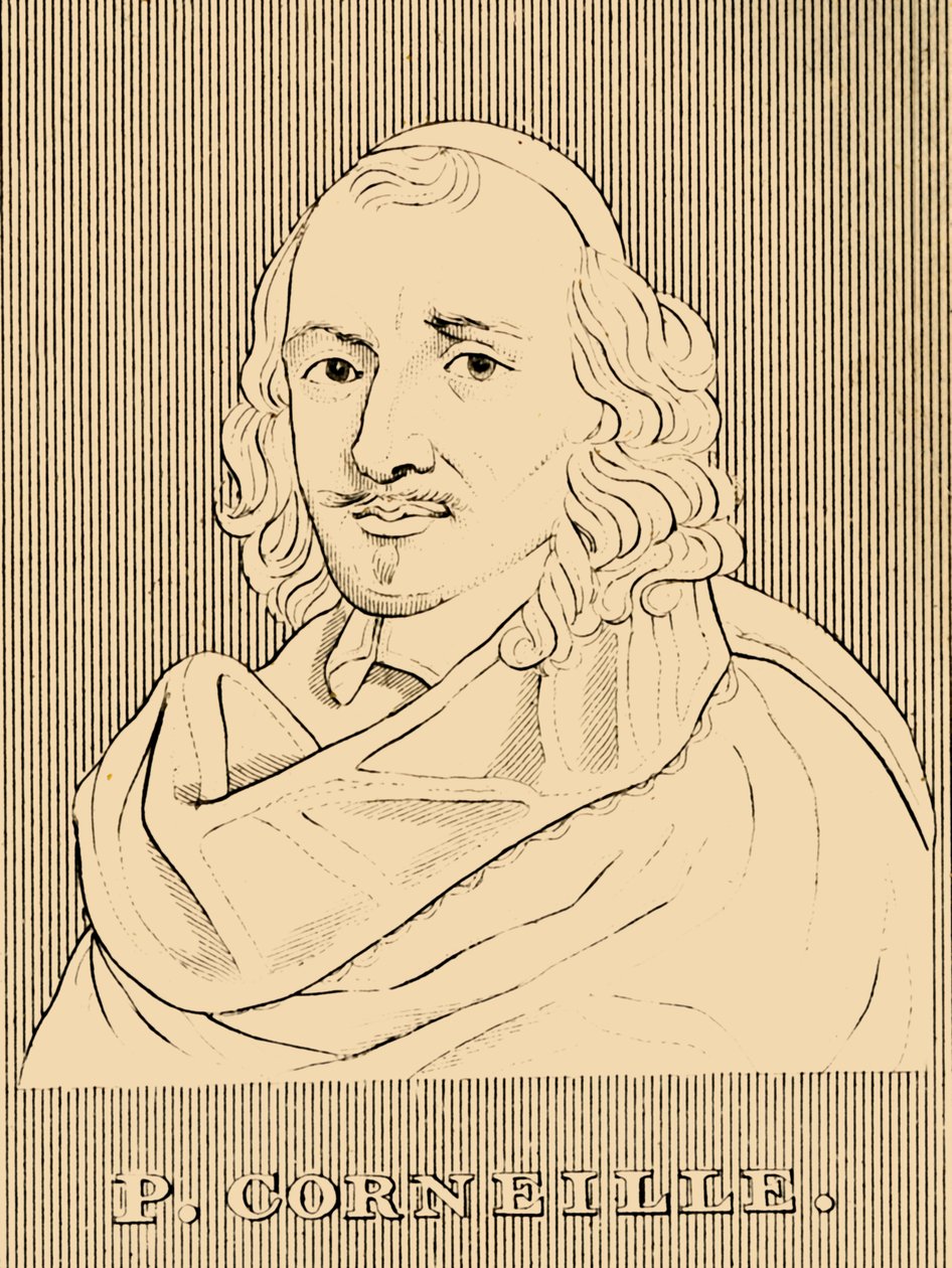 P. Corneille, 1606-1684, 1830. autorstwa Unbekannt