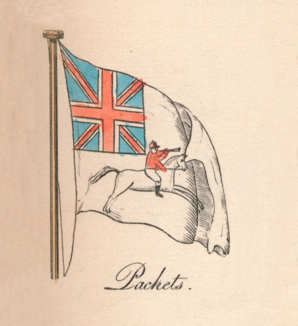Pakiety, 1838 autorstwa Unbekannt