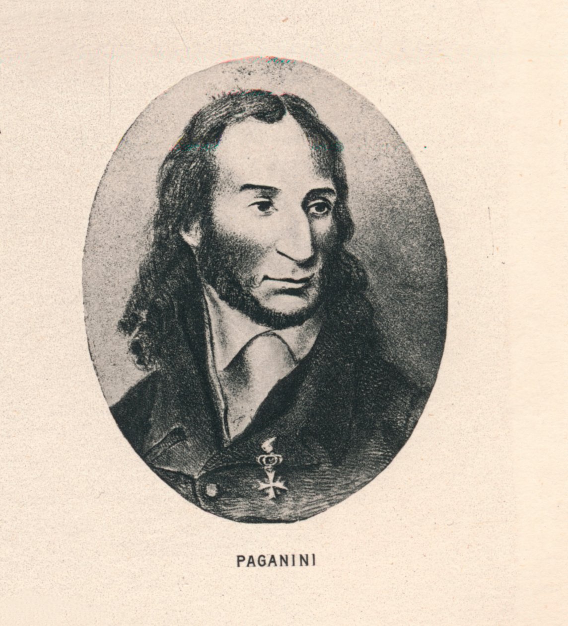 Paganini., 1895 autorstwa Unbekannt