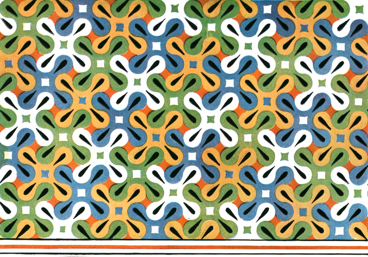 Malowany sufit w grobowcu Amenemheta w Tebach, Egipt, 1928. autorstwa Unbekannt