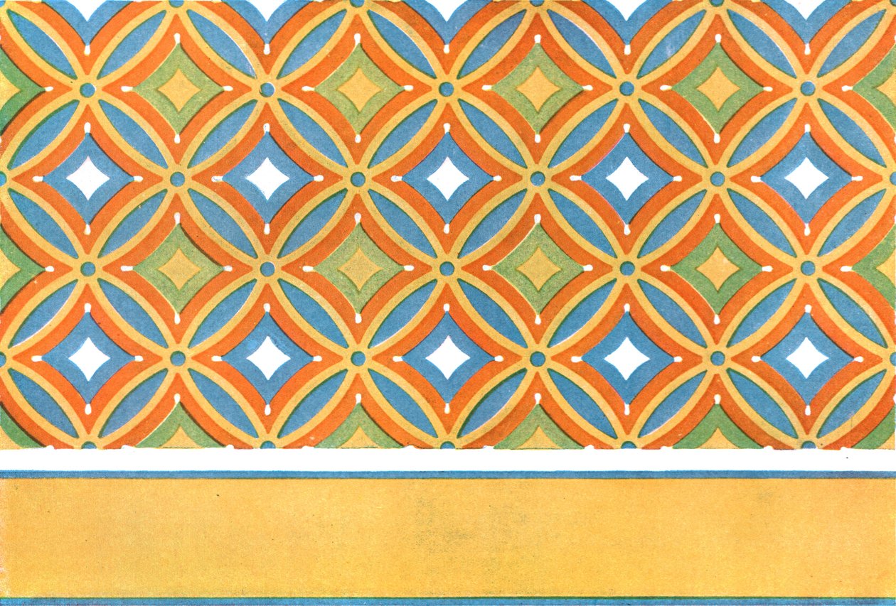 Malowany sufit w grobowcu Amenemheta w Tebach, Egipt, 1928. autorstwa Unbekannt