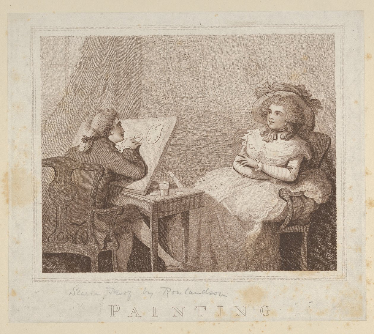 Malarstwo, 1784., 1784 . autorstwa Unbekannt