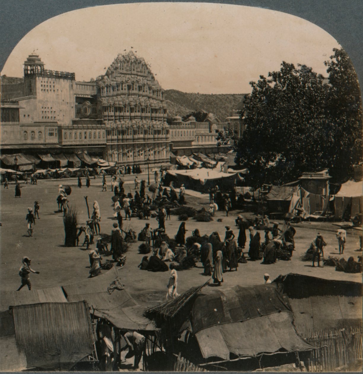 Pałac Wiatrów ze Świątyni Śiwy, Jeypore, Indie, 1902 autorstwa Unbekannt