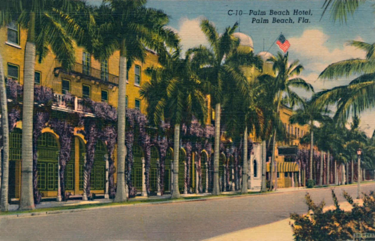 Palm Beach Hotel, Palm Beach, Floryda, ok. 1940 r. autorstwa Unbekannt
