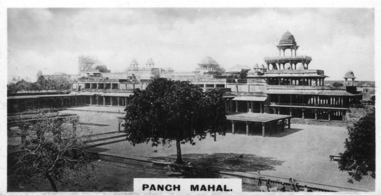Panch Mahal, Fatehpur Sikri, Agra, Indie, 1925 autorstwa Unbekannt