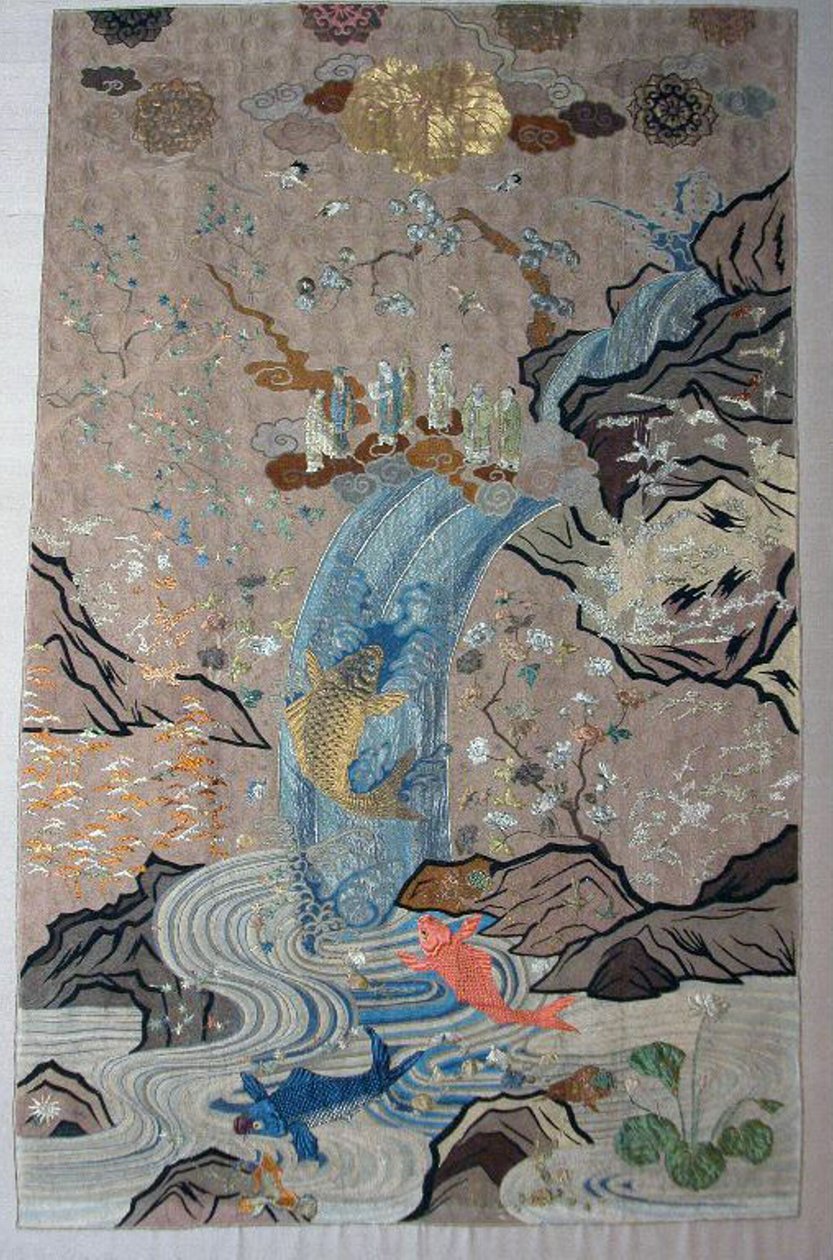 Panel, Japonia, 1894, okres Meiji 1868-1912. autorstwa Unbekannt
