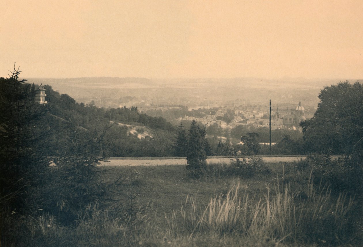 Panorama pris du Châlet Forestier, ok. 1900 autorstwa Unbekannt