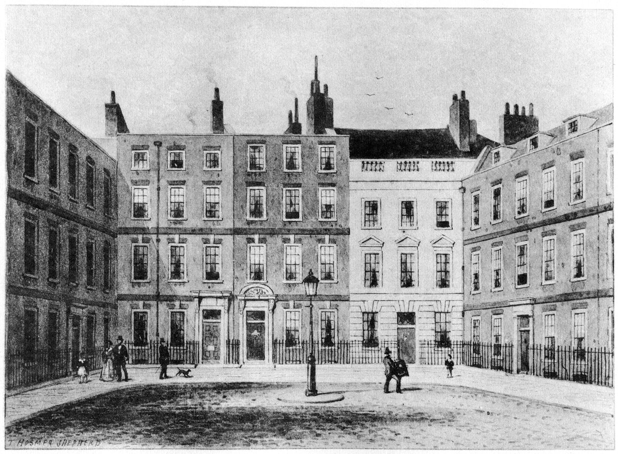 Panton Square, Londyn, XIX w. 1907 autorstwa Unbekannt