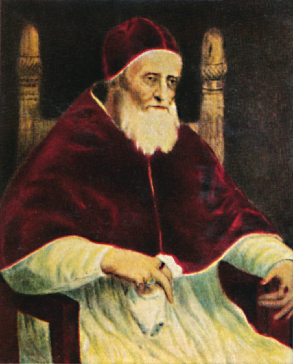 Papież Julus II 1443-1513, 1934. autorstwa Unbekannt