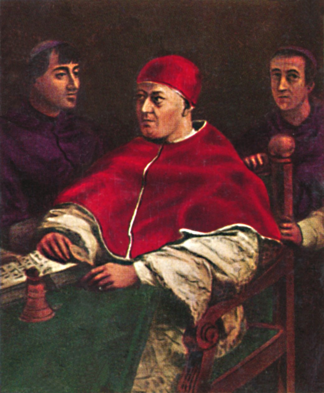Papież Leon X 1475-1521, 1934. autorstwa Unbekannt