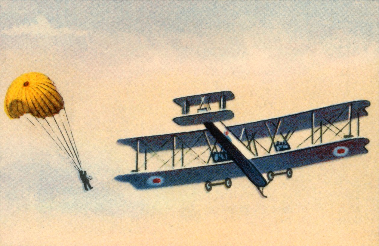 Skok spadochronowy, 1919, 1932. autorstwa Unbekannt