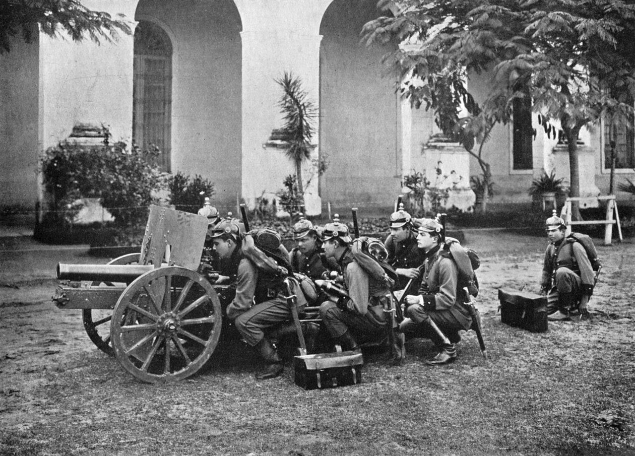 Artyleria paragwajska, Paragwaj, 1911 autorstwa Unbekannt