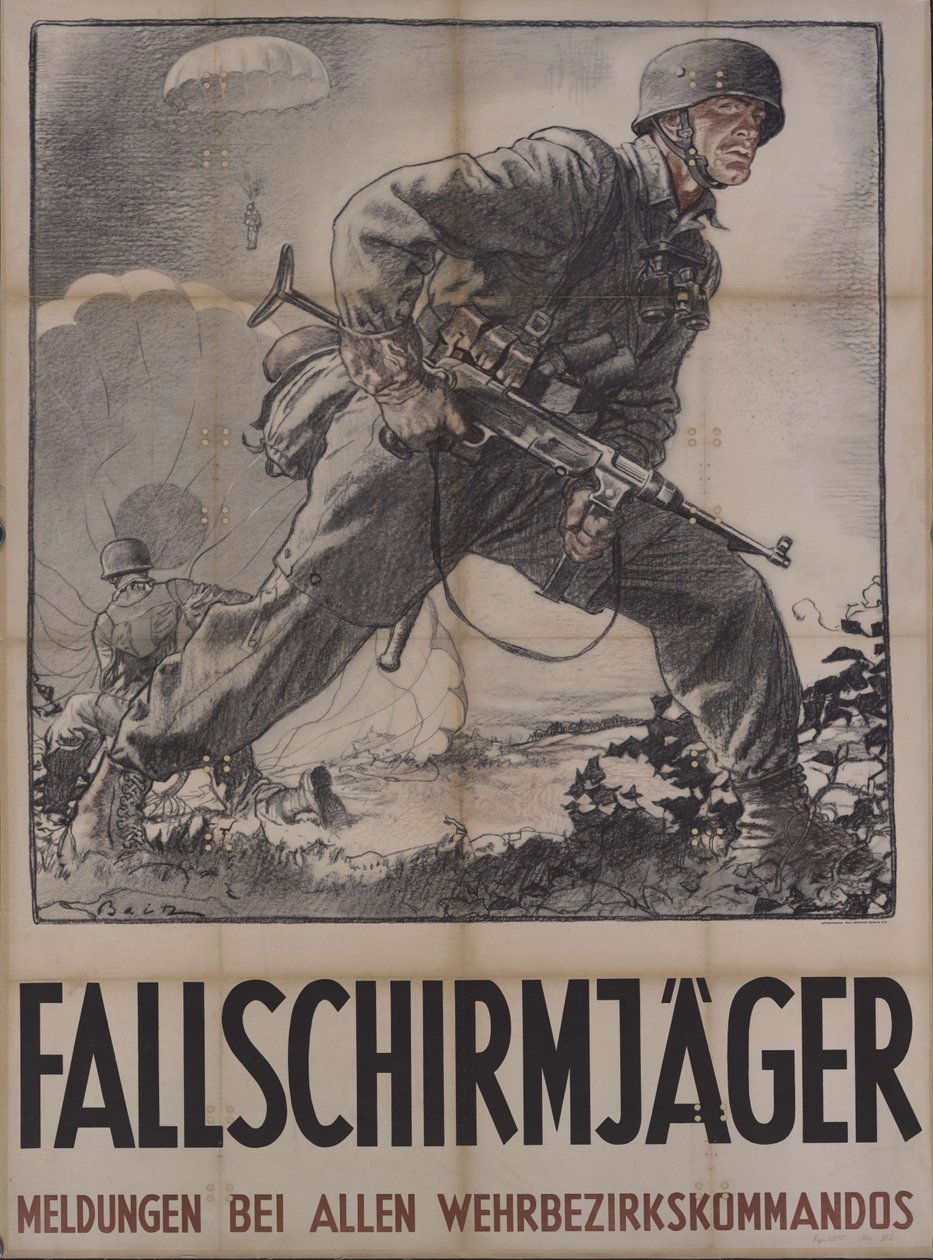 Spadochroniarz, 1942. autorstwa Unbekannt