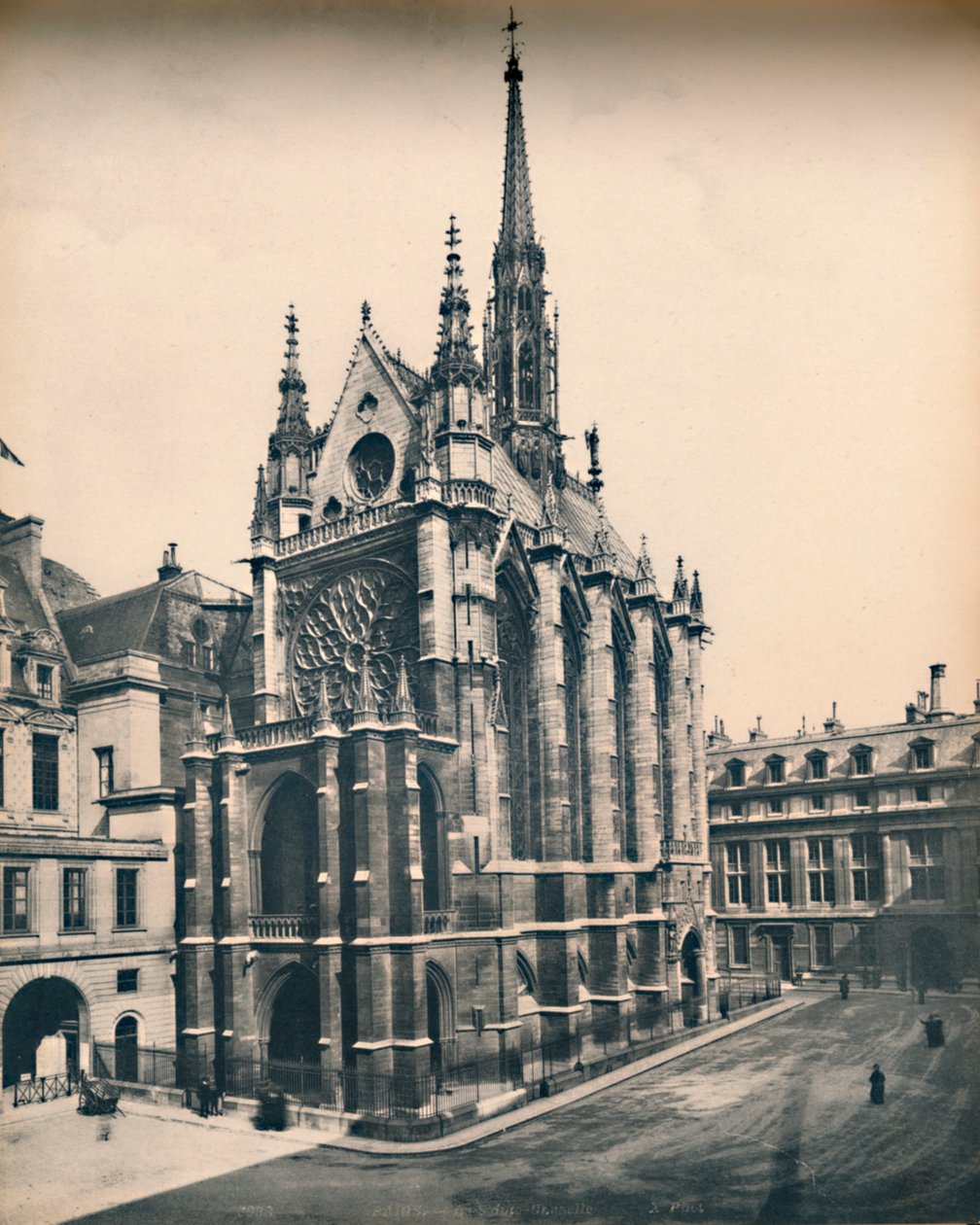 Paryż. - Kaplica Święta. - ND, ok. 1910. autorstwa Unbekannt