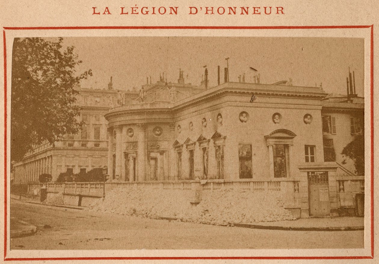 Komuna Paryska (1871): widok na Palais de la Legion d