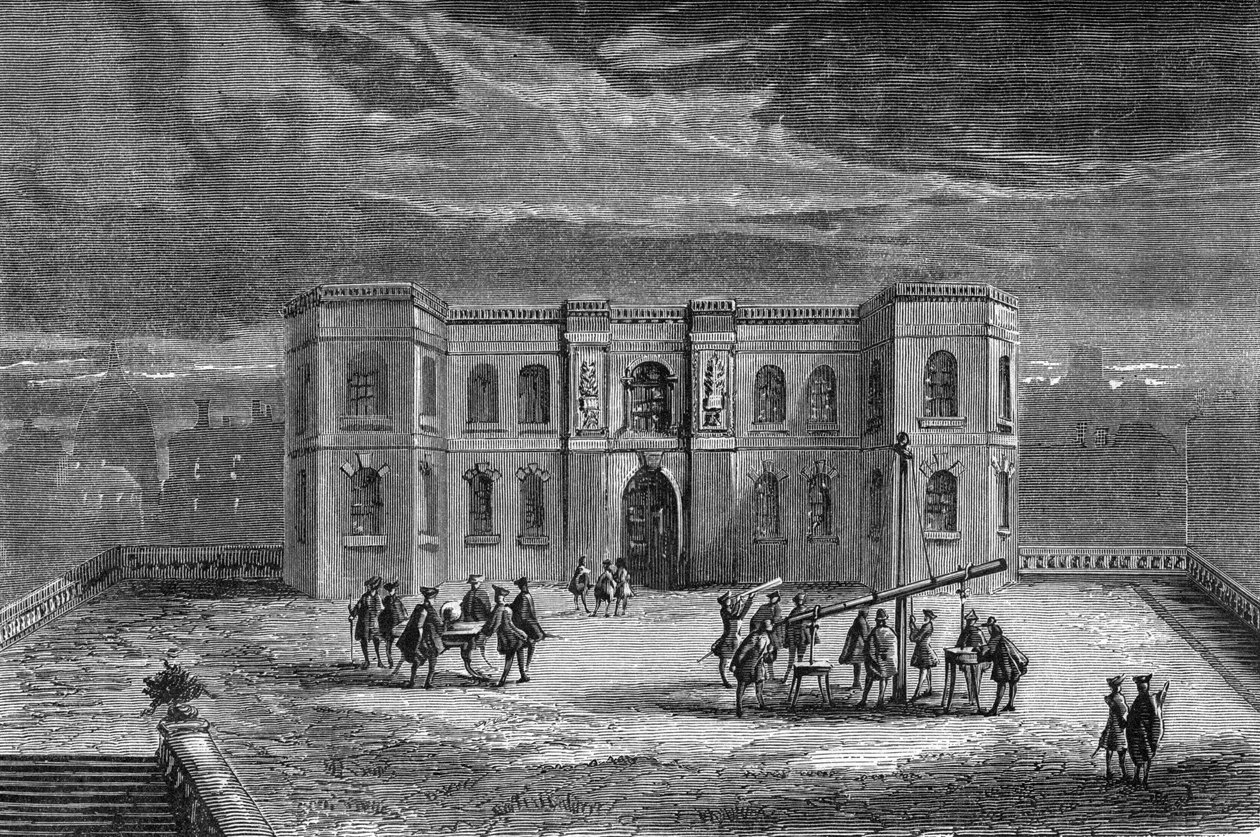 Obserwatorium Paryskie w czasach Ludwika XIV, XVII w. 1870 autorstwa Unbekannt