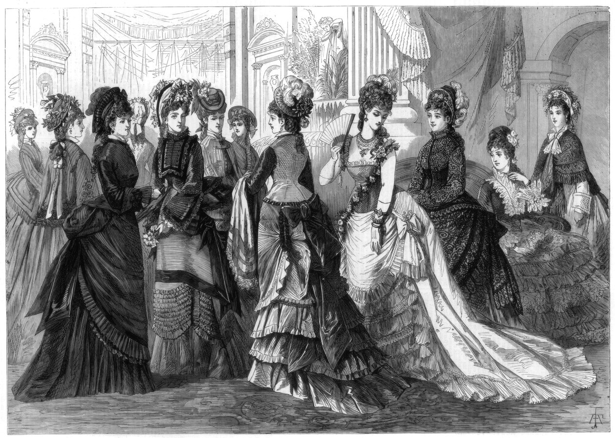 Paryska Moda Wiosenna, 1875 autorstwa Unbekannt