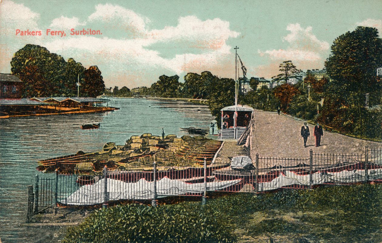 Prom Parkers, Surbiton, c1907 autorstwa Unbekannt