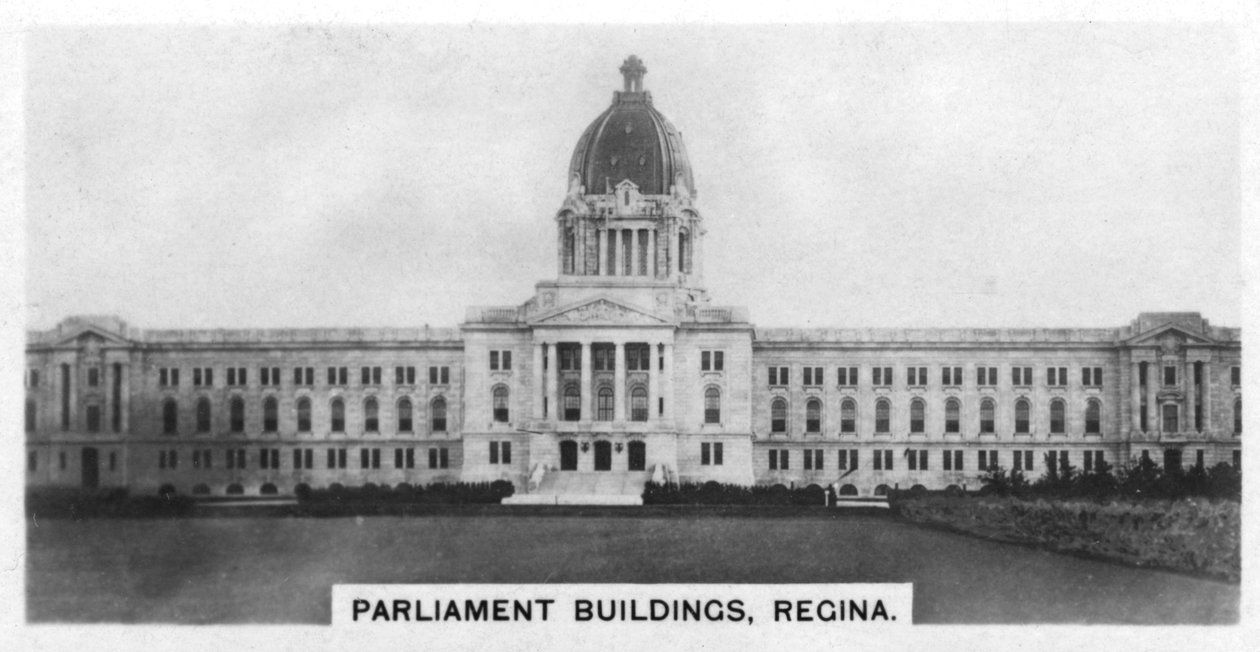 Budynki Parlamentu, Regina, Saskatchewan, Kanada, c1920 autorstwa Unbekannt
