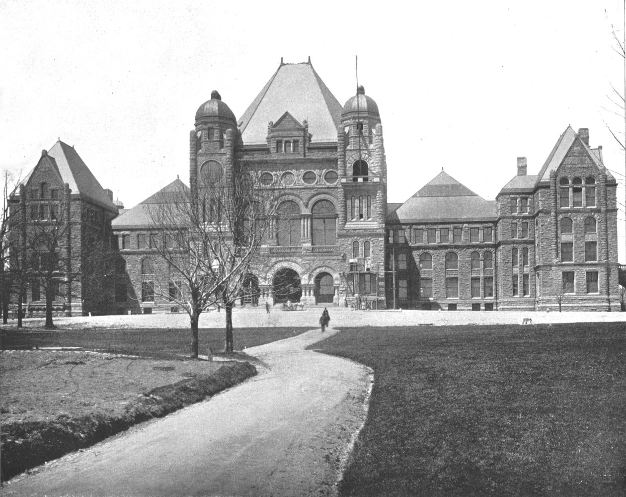 Budynki Parlamentu, Toronto, Kanada, ok. 1900. autorstwa Unbekannt