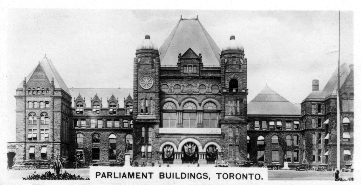 Budynki Parlamentu, Toronto, Ontario, Kanada, c1920 autorstwa Unbekannt