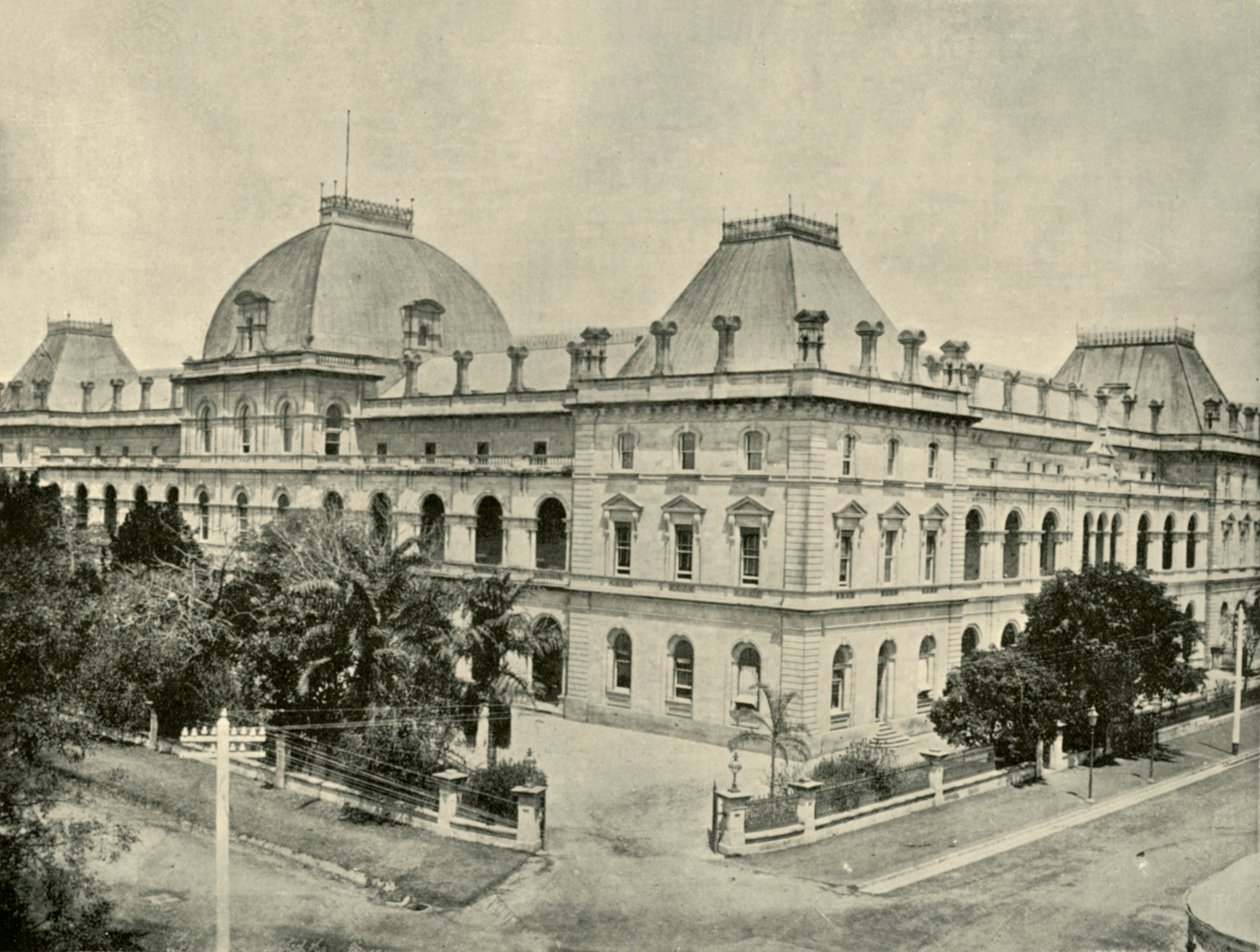 Parlament, Brisbane, 1901. autorstwa Unbekannt
