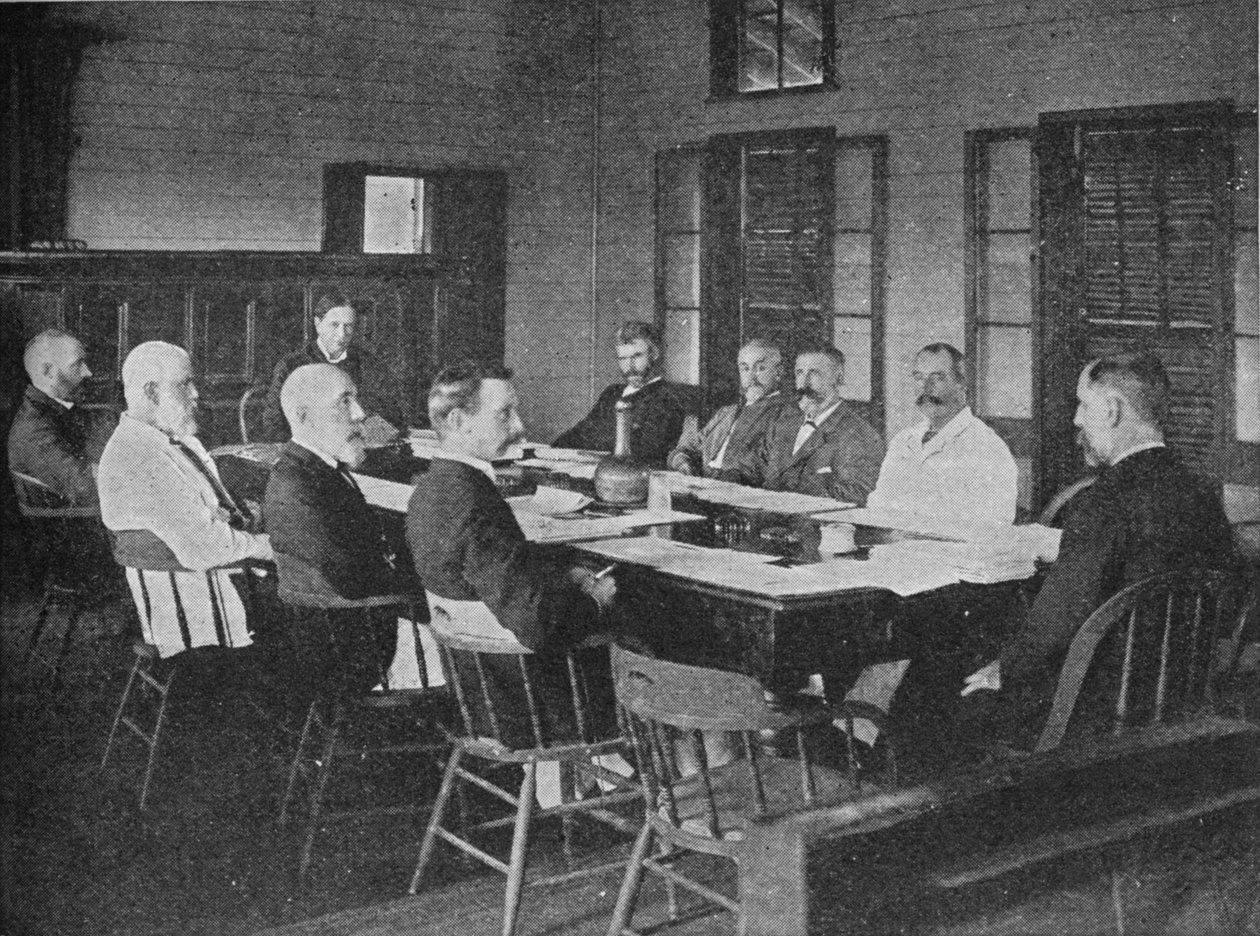 Parlamenty brytyjskich dominiów zamorskich: Rada Legislacyjna Fidżi na sesji, 1909 autorstwa Unbekannt