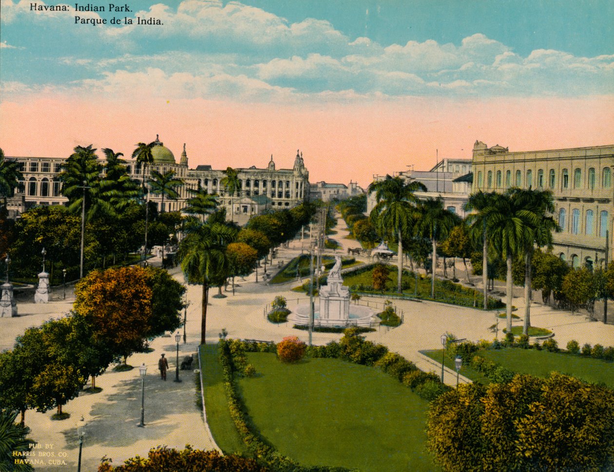 India Park, Hawana, Kuba, ok. 1920 r. autorstwa Unbekannt