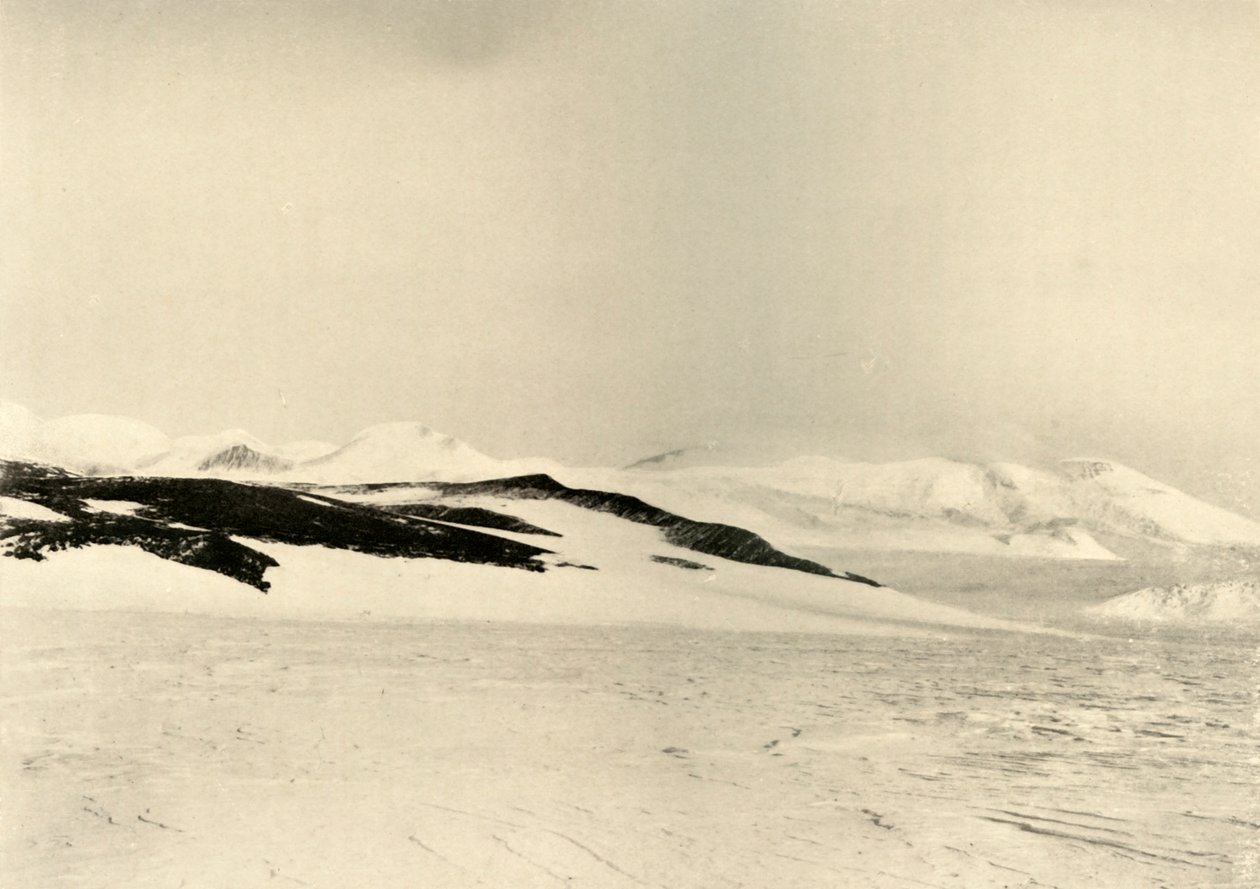 Część Queen Alexandra Range 1500 stóp w górę lodowca, c1908, 1909. autorstwa Unbekannt