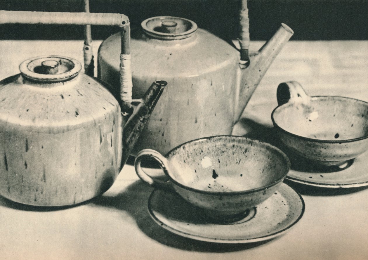 Część Herbaty przy warsztatach miasta Halle, 1928 autorstwa Unbekannt