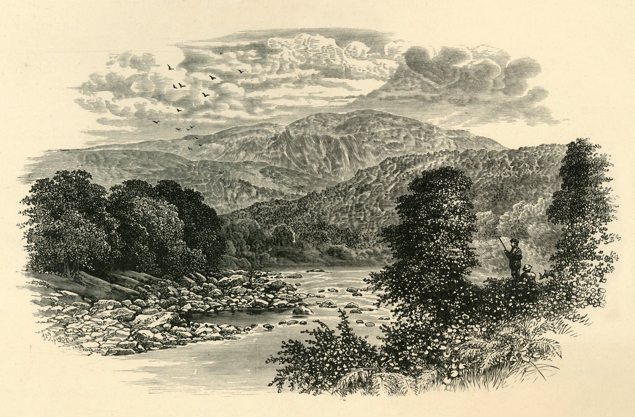 Przełęcz Leny, c1890. autorstwa Unbekannt
