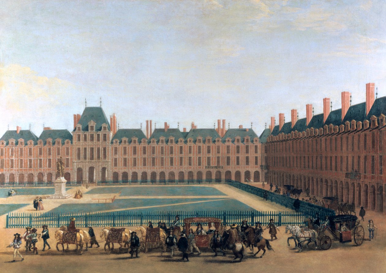 Pasaż Króla i Regenta, Place Royale, c1655. autorstwa Unbekannt
