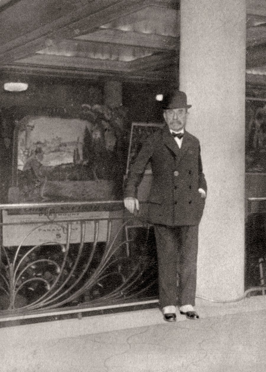 Paul Bourget, francuski powieściopisarz i krytyk, 1928 autorstwa Unbekannt