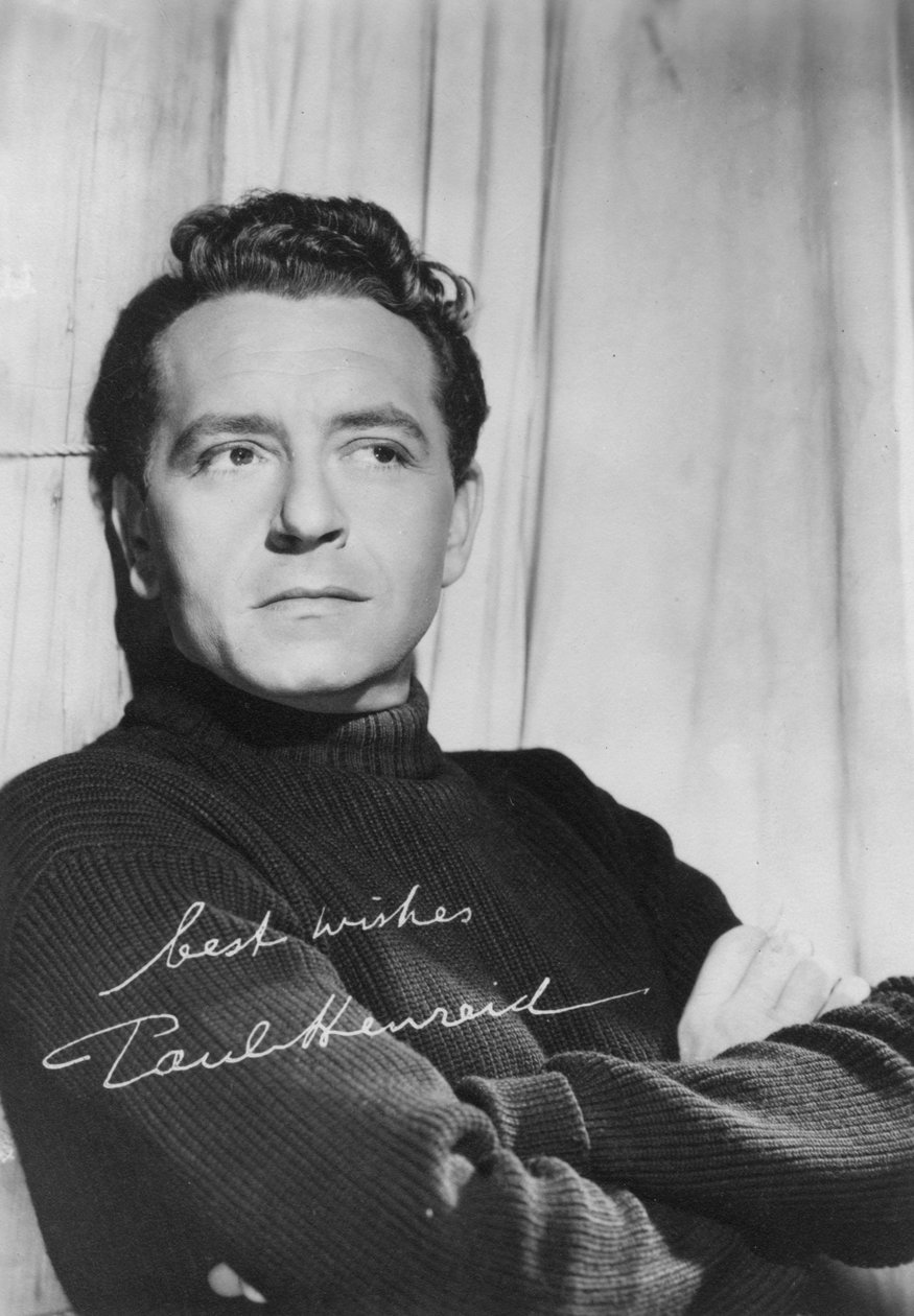 Paul Henreid 1908-1992, urodzony w Austrii amerykański aktor i reżyser, ok. 1940 autorstwa Unbekannt