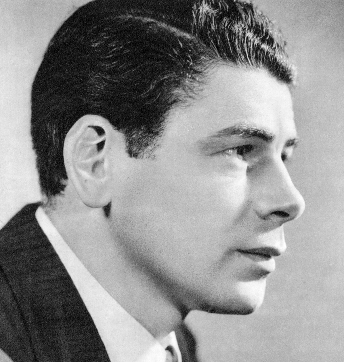 Paul Muni, amerykański aktor filmowy, 1934-1935 autorstwa Unbekannt