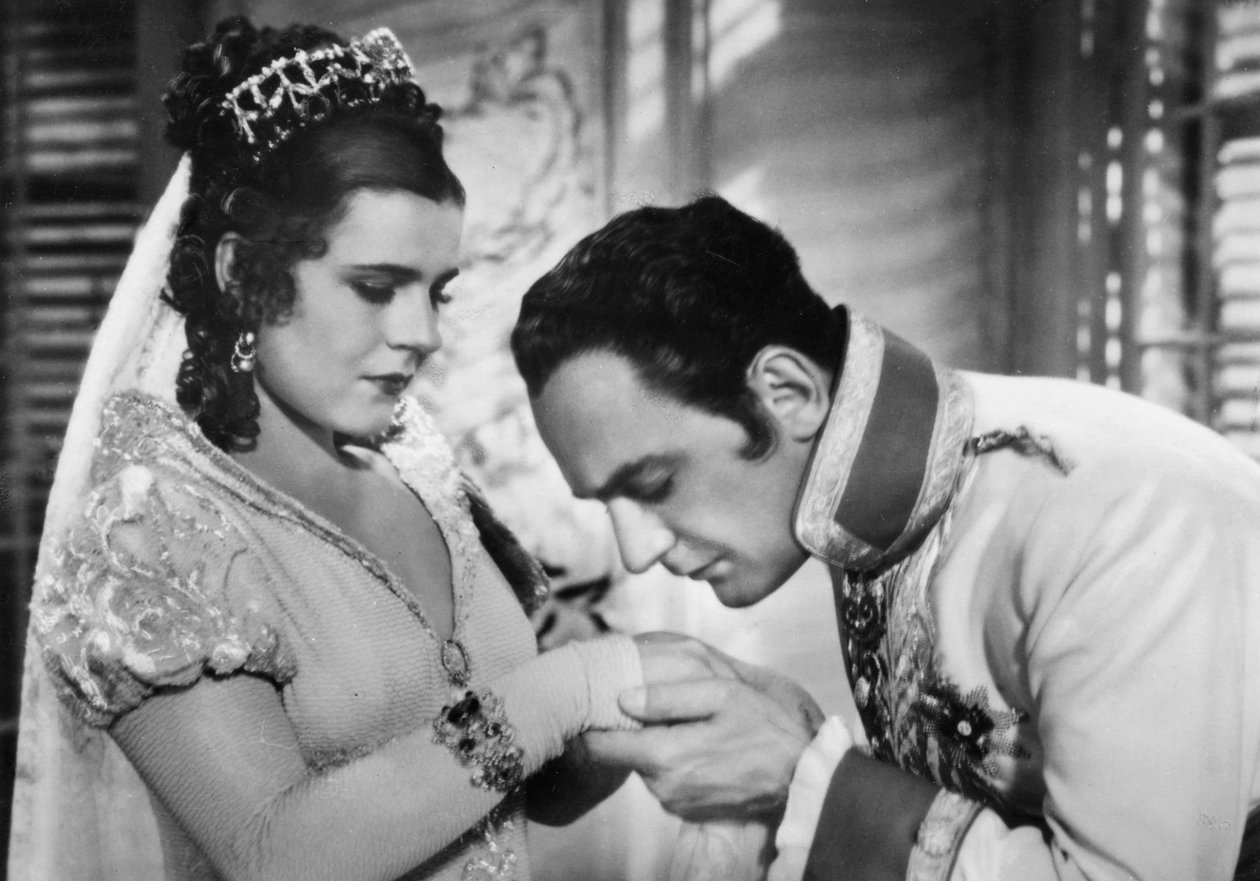 Paula Wessely i Willi Forst, austriaccy aktorzy filmowi, 1934 autorstwa Unbekannt