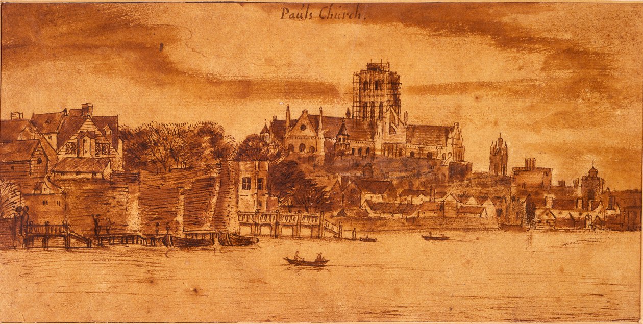 „Kościół Pawła”, City of London, c1634-c1642 autorstwa Unbekannt