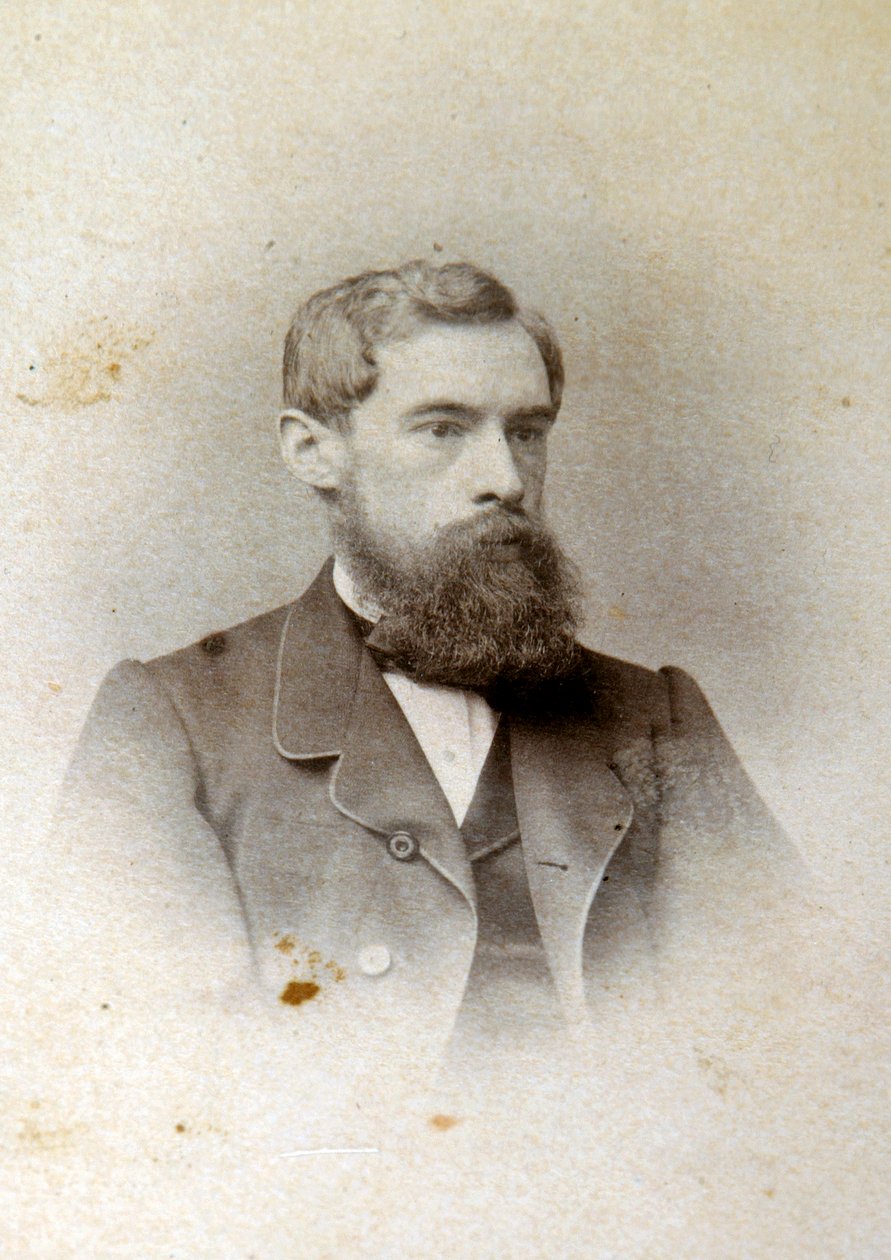 Pavel Tretyakov, rosyjski mecenas sztuki, kolekcjoner i założyciel galerii, 1865 autorstwa Unbekannt