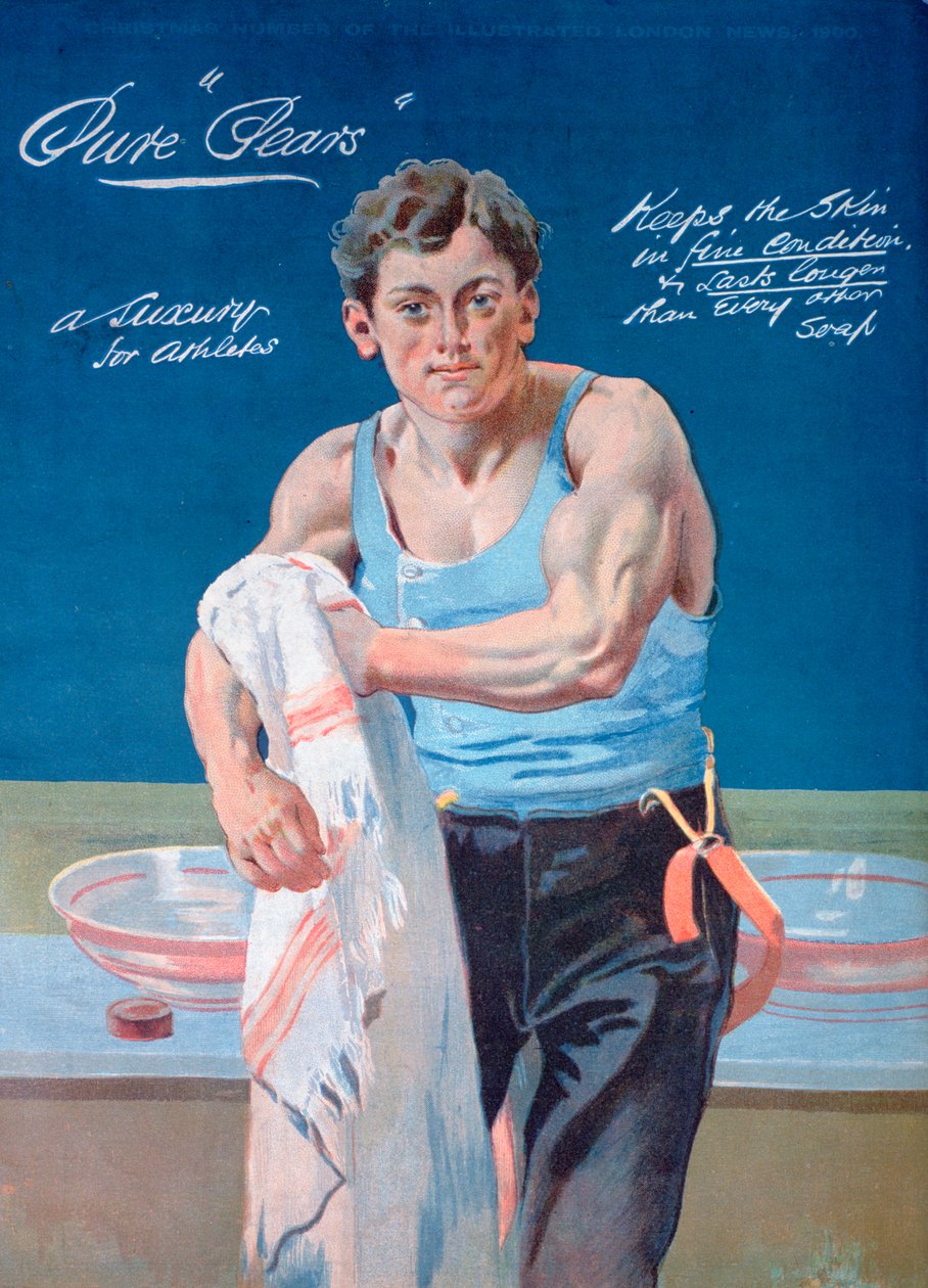 Reklama mydła gruszki, 1900 autorstwa Unbekannt