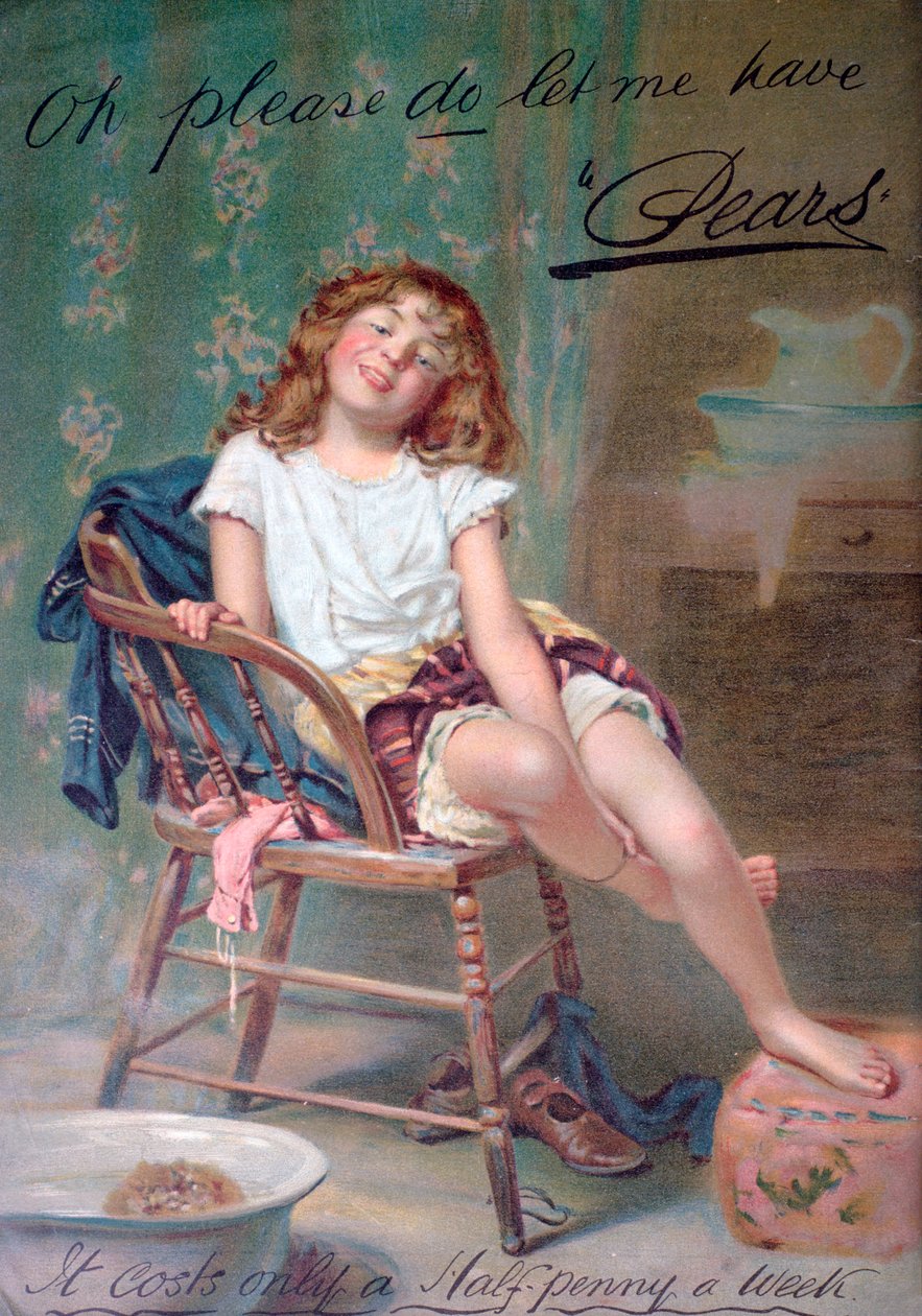 Reklama mydła gruszki, 1910 autorstwa Unbekannt