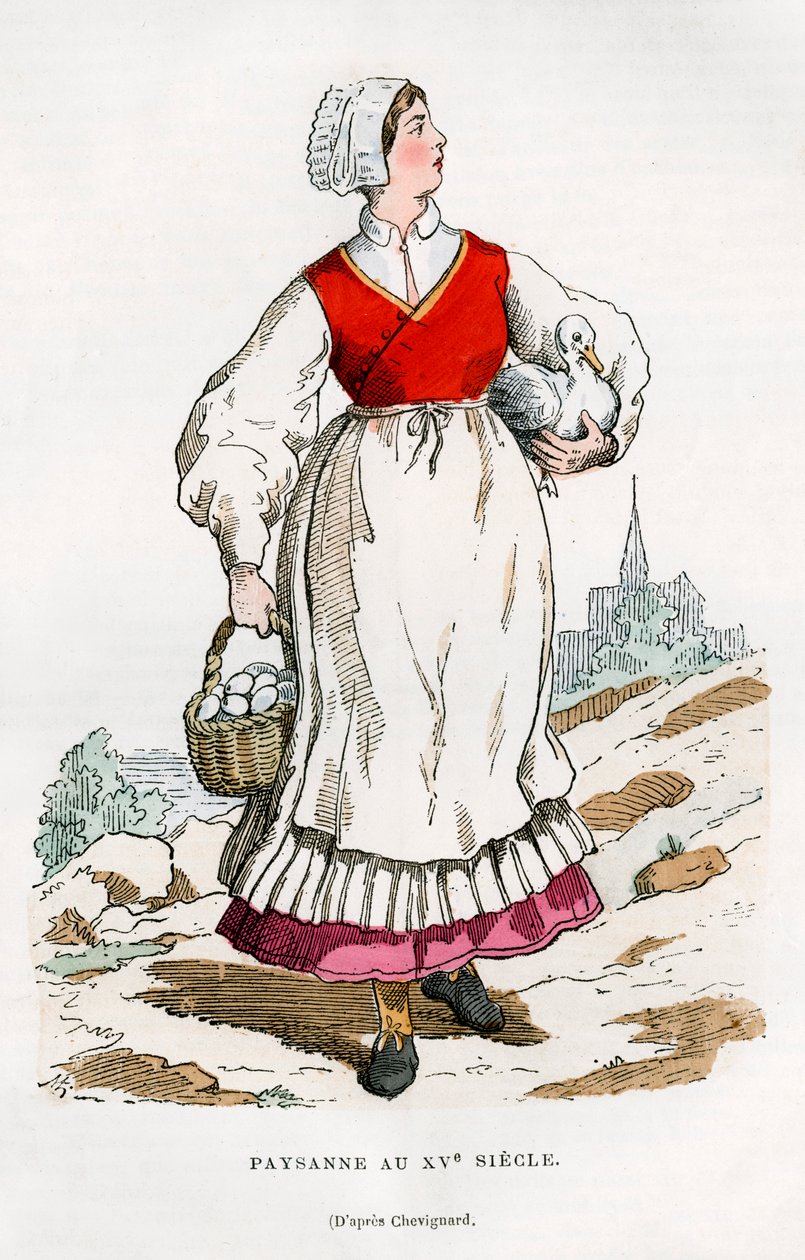Chłopka, XV wiek 1882-1884 autorstwa Unbekannt